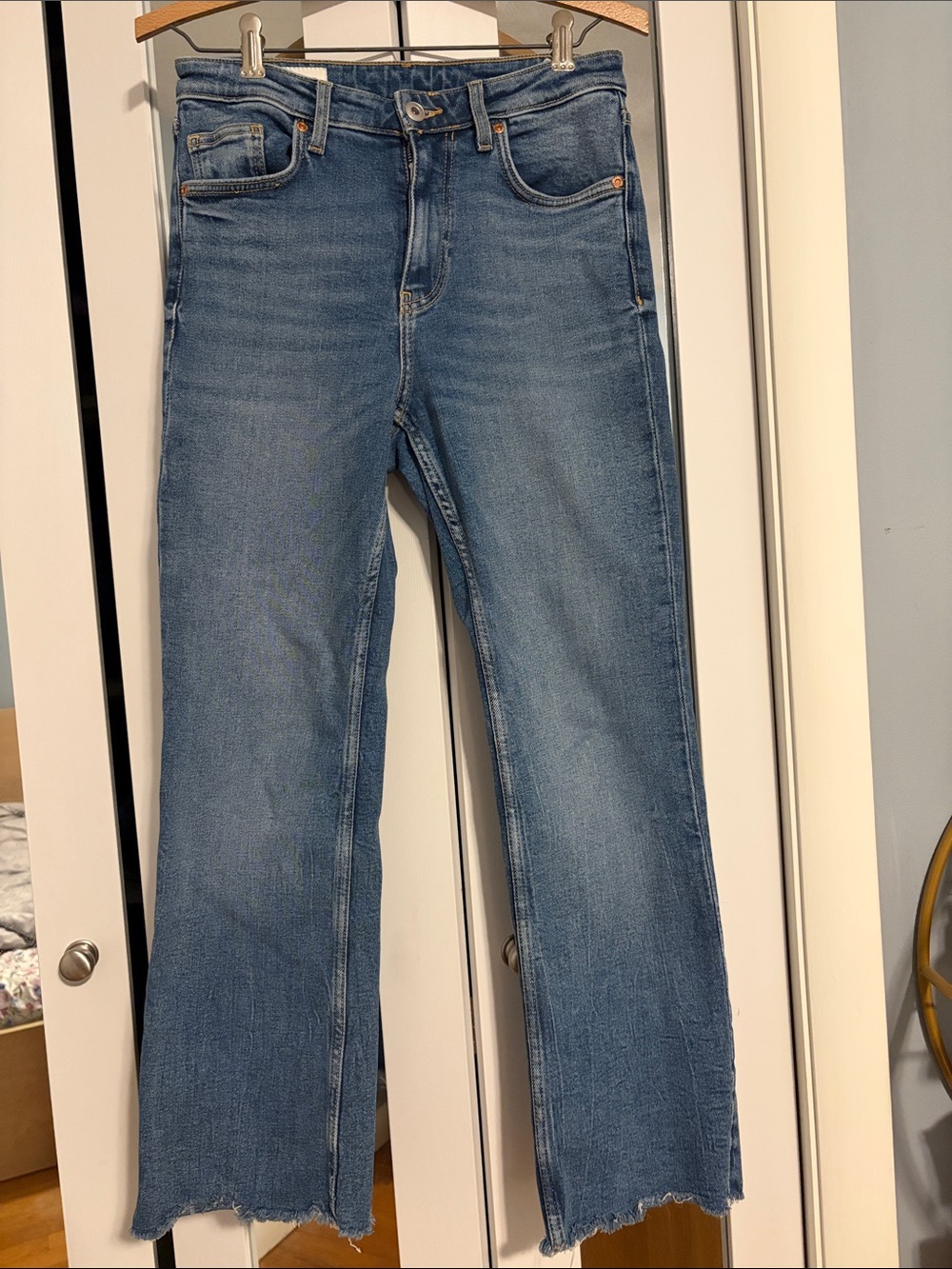 Zara Women Light Blue Bootcut Jeans